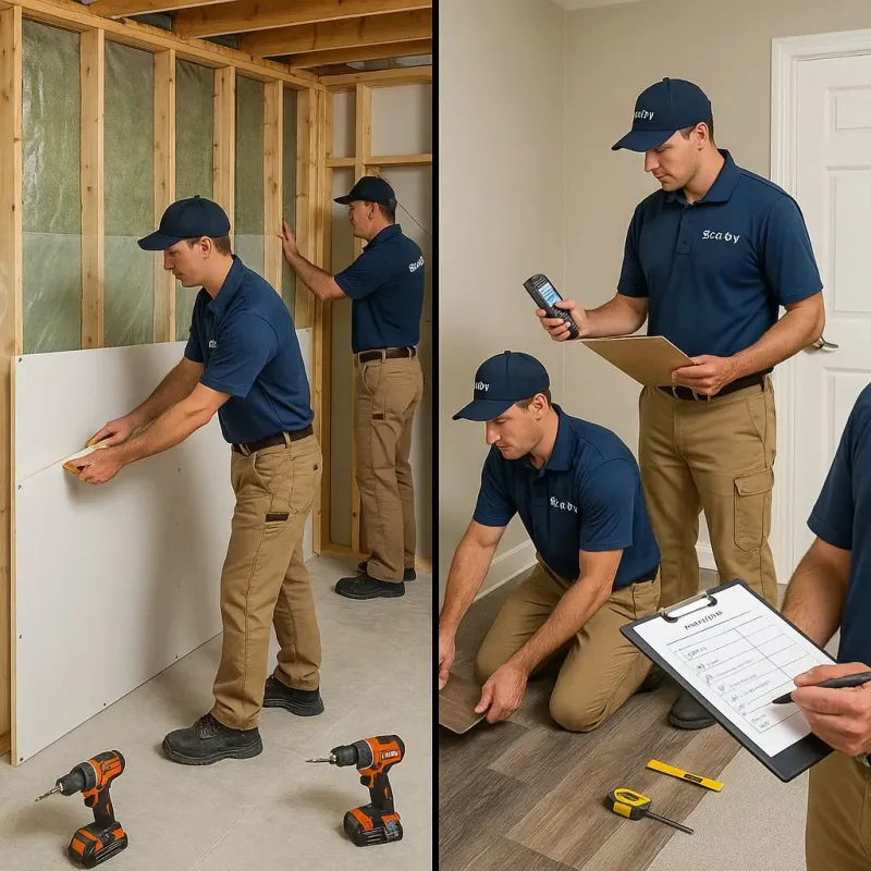 Repairs and Reconstruction process in Plymouth, OH
